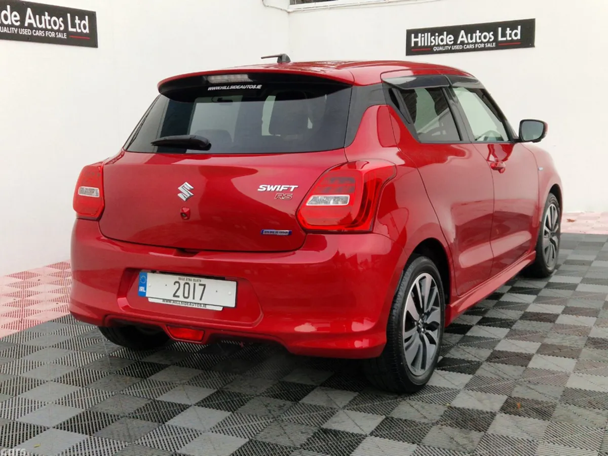 Suzuki Swift Hatchback, Petrol Hybrid, 2017, Red