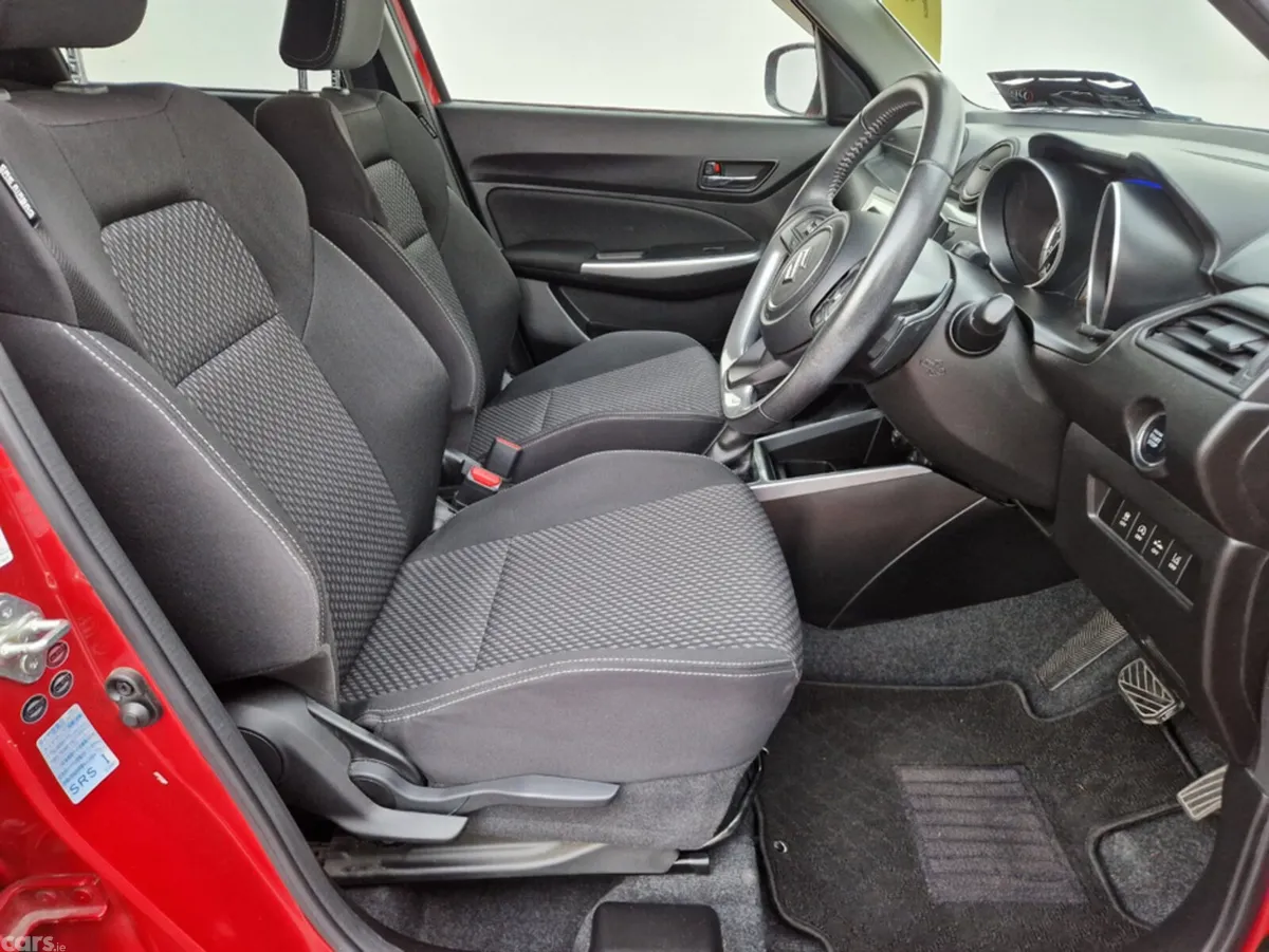 Suzuki Swift Hatchback, Petrol Hybrid, 2017, Red