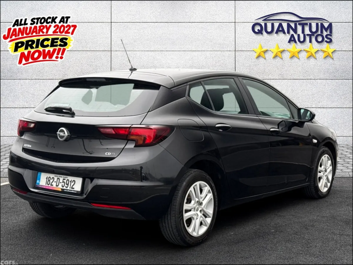 Opel Astra Hatchback, Diesel, 2018, Black