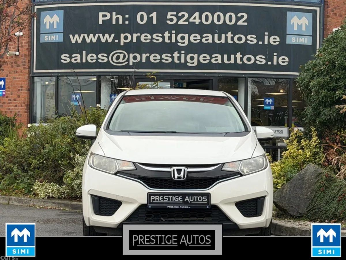 Honda Fit Hatchback, Petrol Hybrid, 2015, White