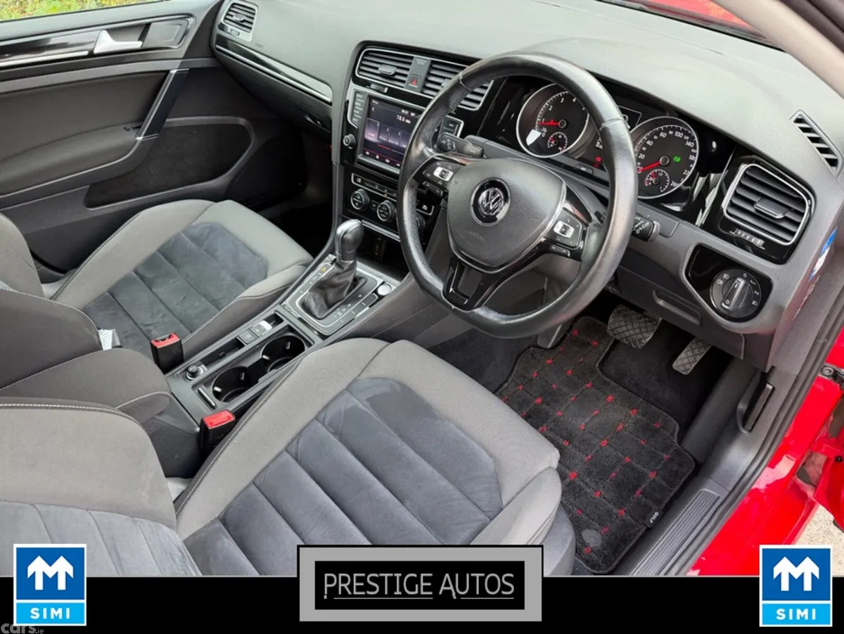Volkswagen Golf Hatchback, Petrol, 2015, Red