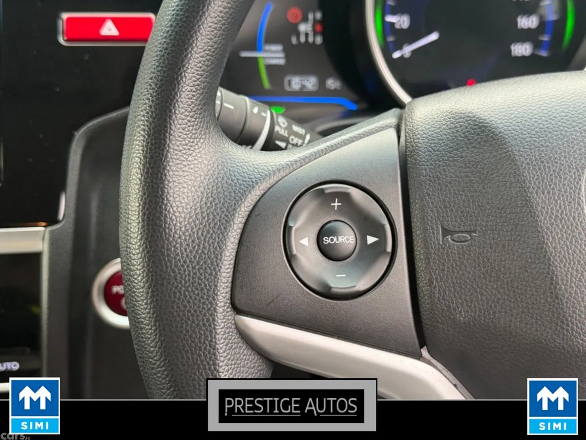 Honda Fit Hatchback, Petrol Hybrid, 2015, White
