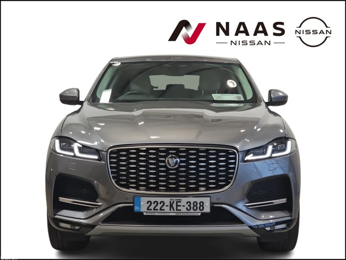 Jaguar F-Pace SUV, Petrol Plug-in Hybrid, 2022, Grey