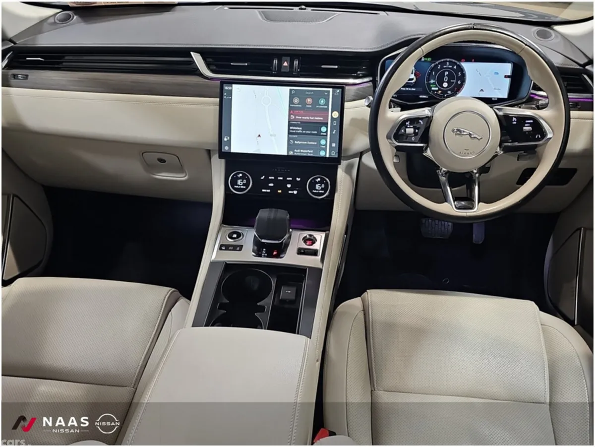 Jaguar F-Pace SUV, Petrol Plug-in Hybrid, 2022, Grey