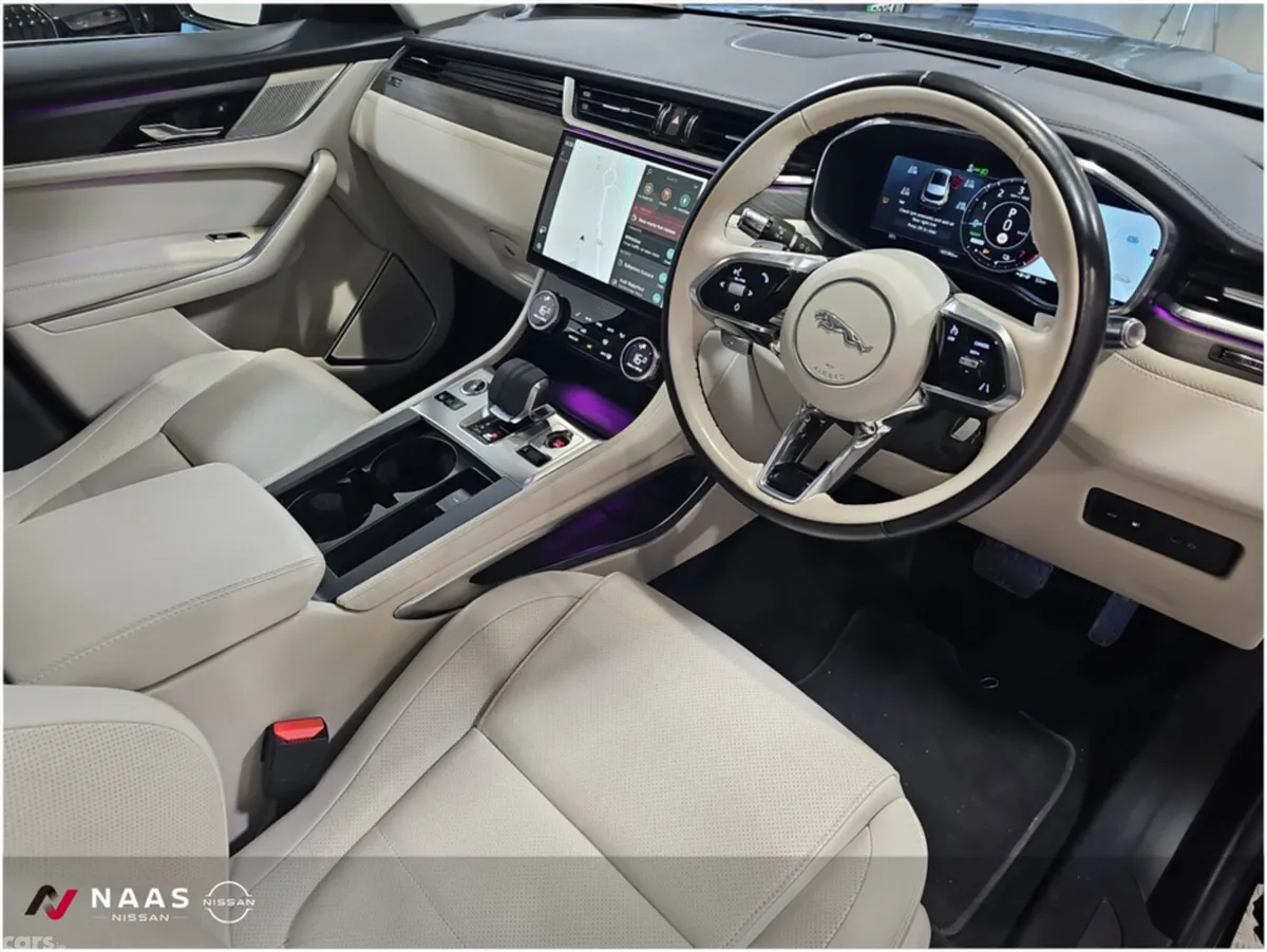 Jaguar F-Pace SUV, Petrol Plug-in Hybrid, 2022, Grey