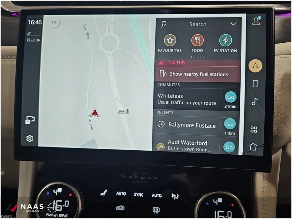 Jaguar F-Pace SUV, Petrol Plug-in Hybrid, 2022, Grey