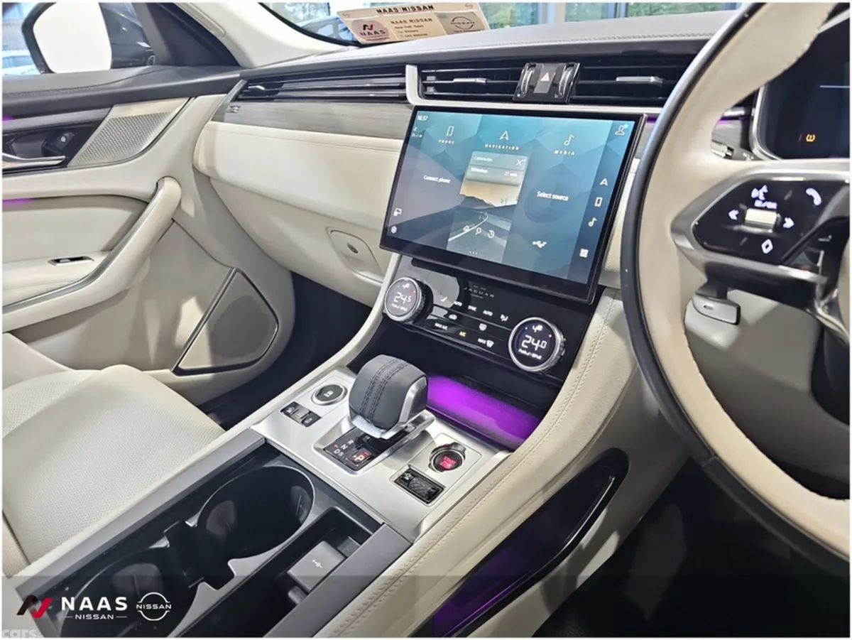 Jaguar F-Pace SUV, Petrol Plug-in Hybrid, 2022, Grey