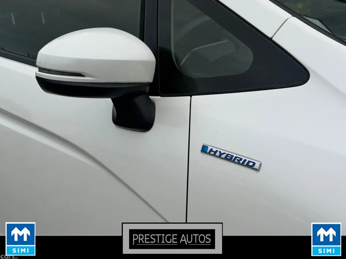 Honda Fit Hatchback, Petrol Hybrid, 2015, White