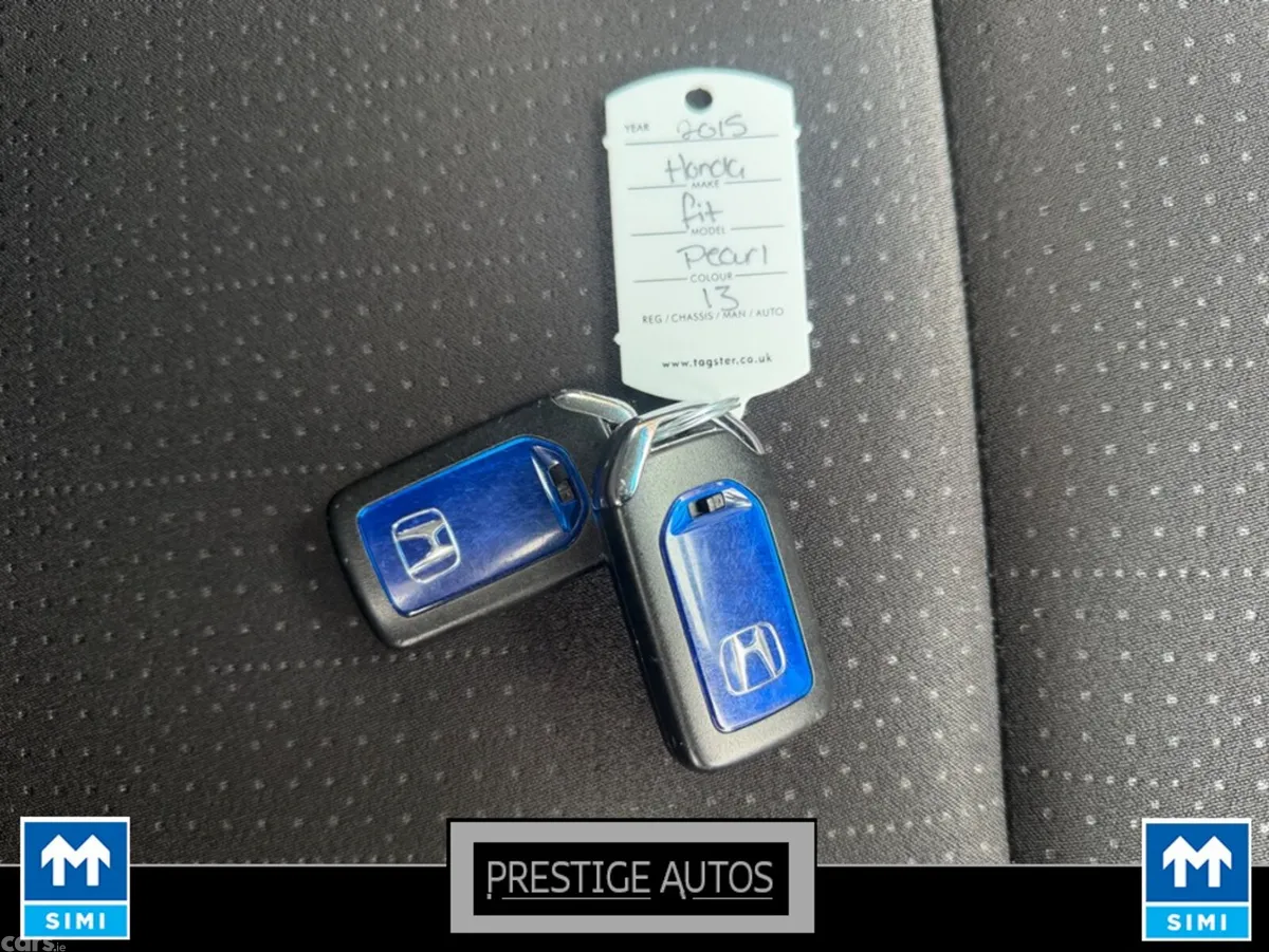 Honda Fit Hatchback, Petrol Hybrid, 2015, White