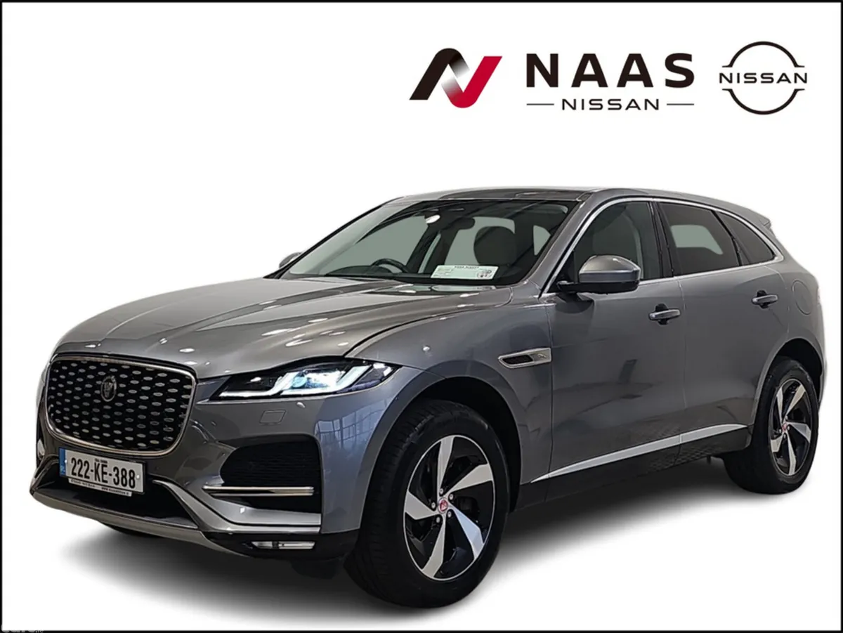 Jaguar F-Pace SUV, Petrol Plug-in Hybrid, 2022, Grey