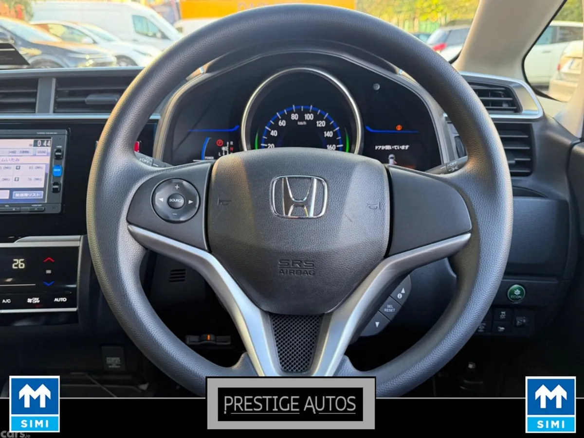 Honda Fit Hatchback, Petrol Hybrid, 2015, Silver