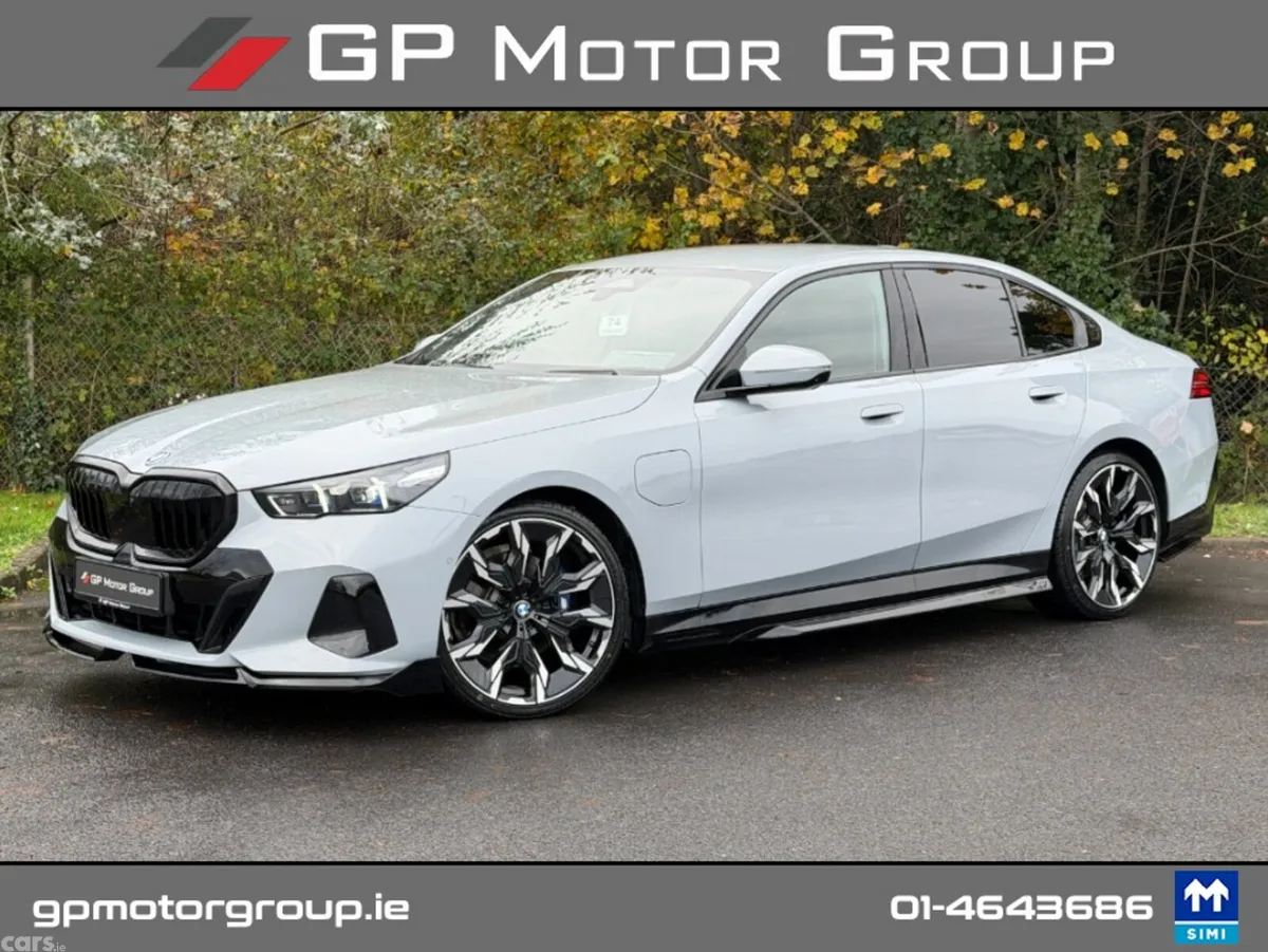BMW 5-Series Saloon, Petrol Hybrid, 2026, Grey