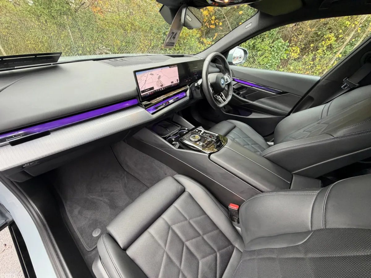 BMW 5-Series Saloon, Petrol Hybrid, 2026, Grey