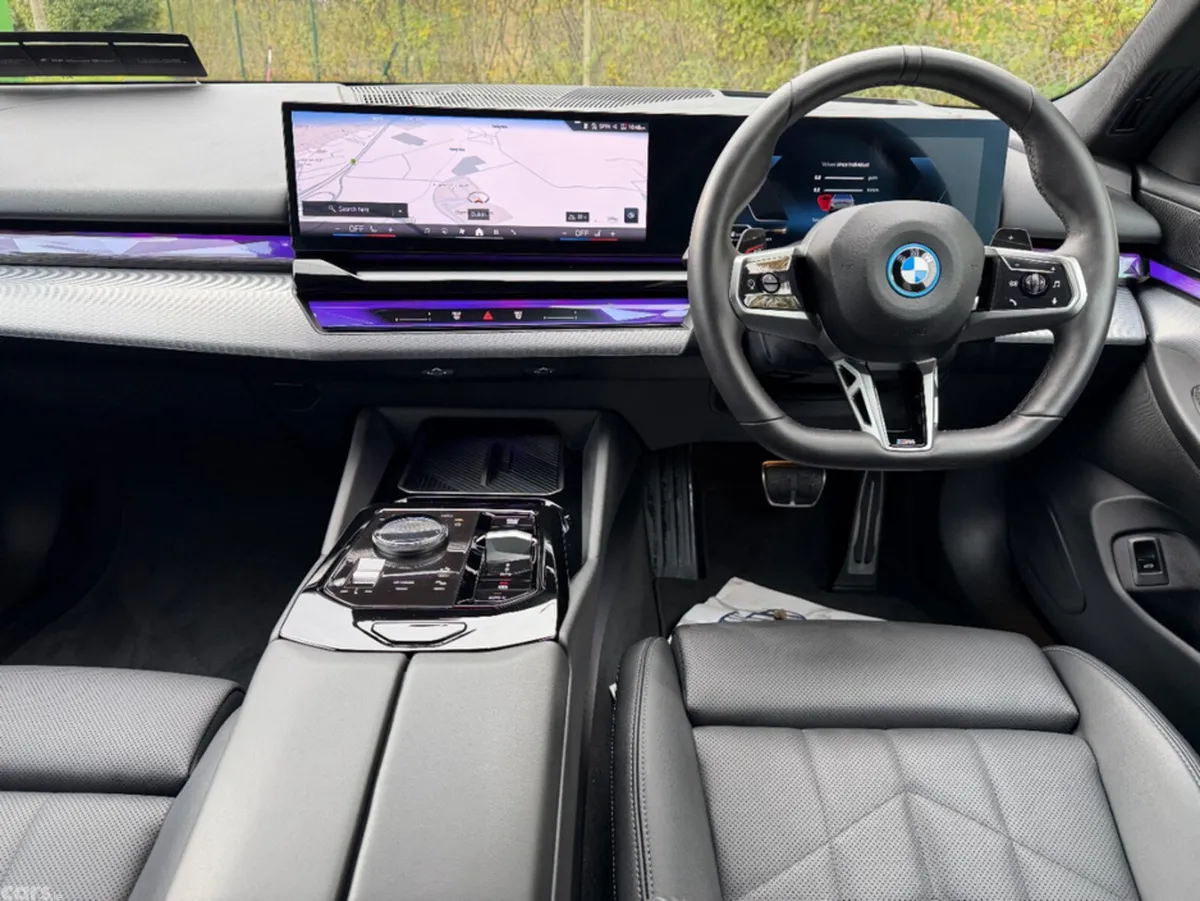 BMW 5-Series Saloon, Petrol Hybrid, 2026, Grey
