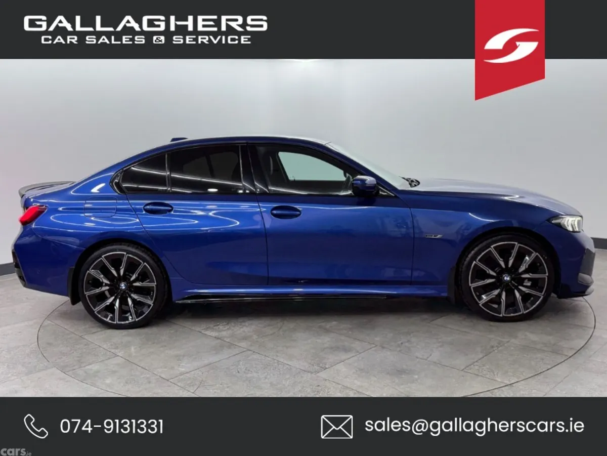 BMW 3-Series Saloon, Petrol Plug-in Hybrid, 2023, Blue