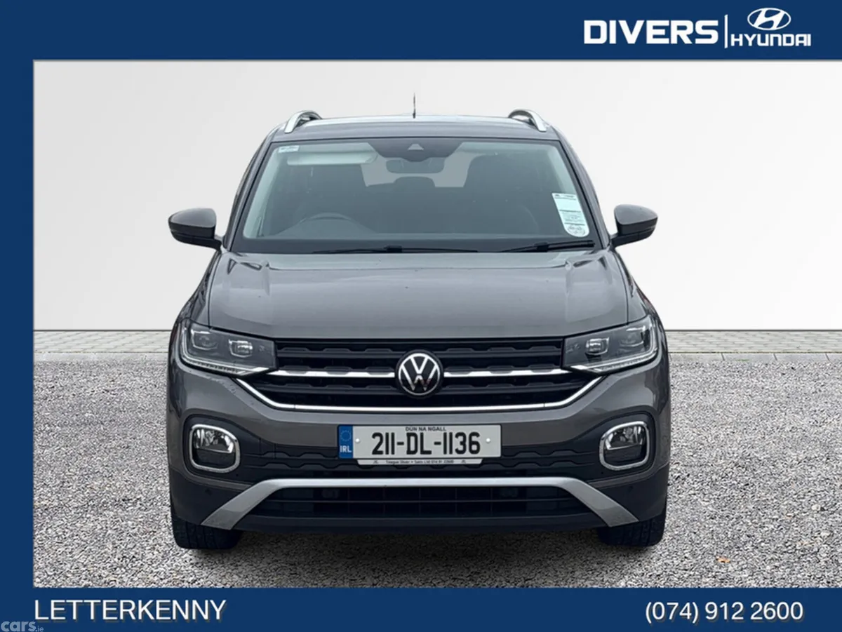 Volkswagen T-Cross Estate, Petrol, 2021, Grey