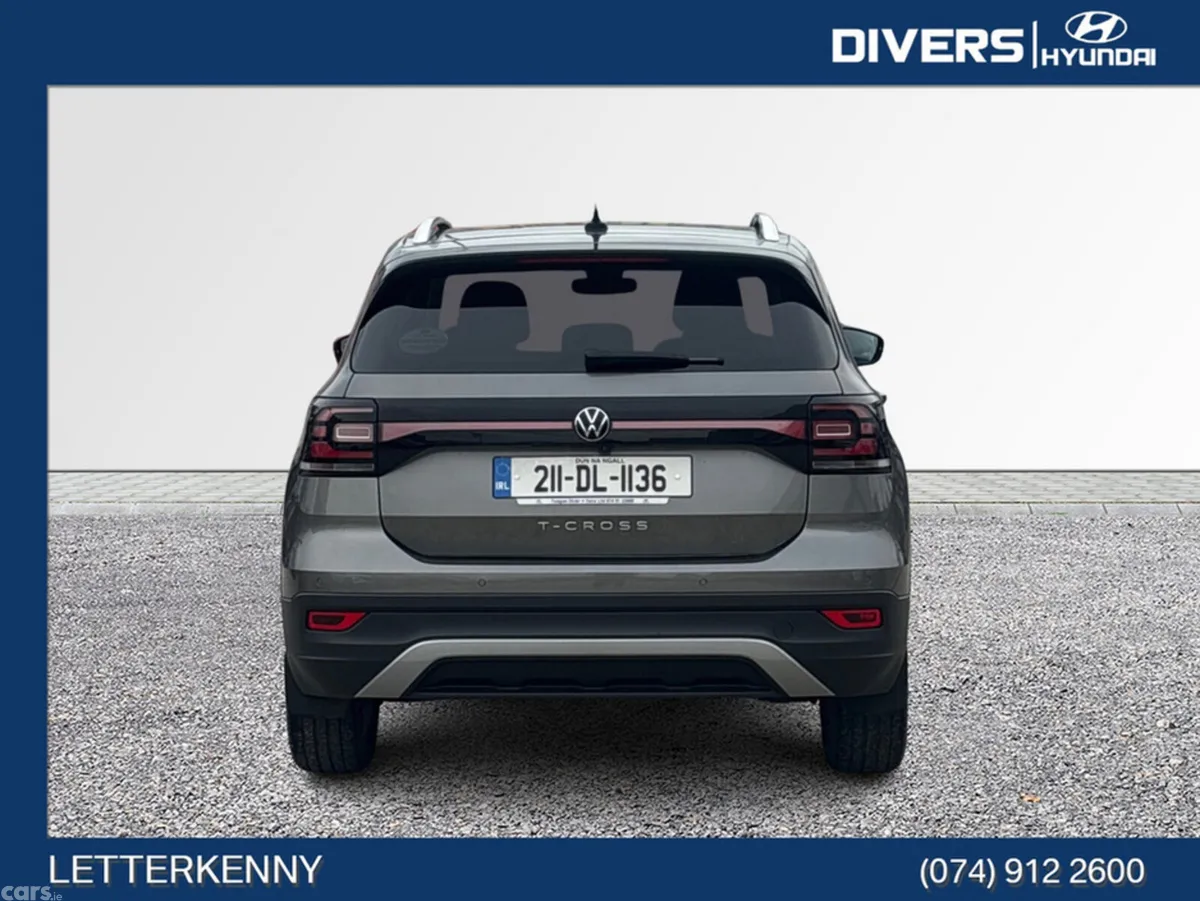 Volkswagen T-Cross Estate, Petrol, 2021, Grey