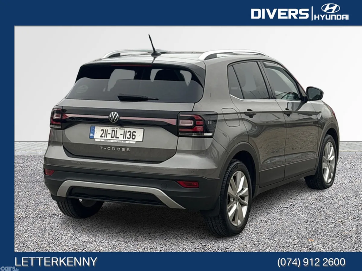 Volkswagen T-Cross Estate, Petrol, 2021, Grey