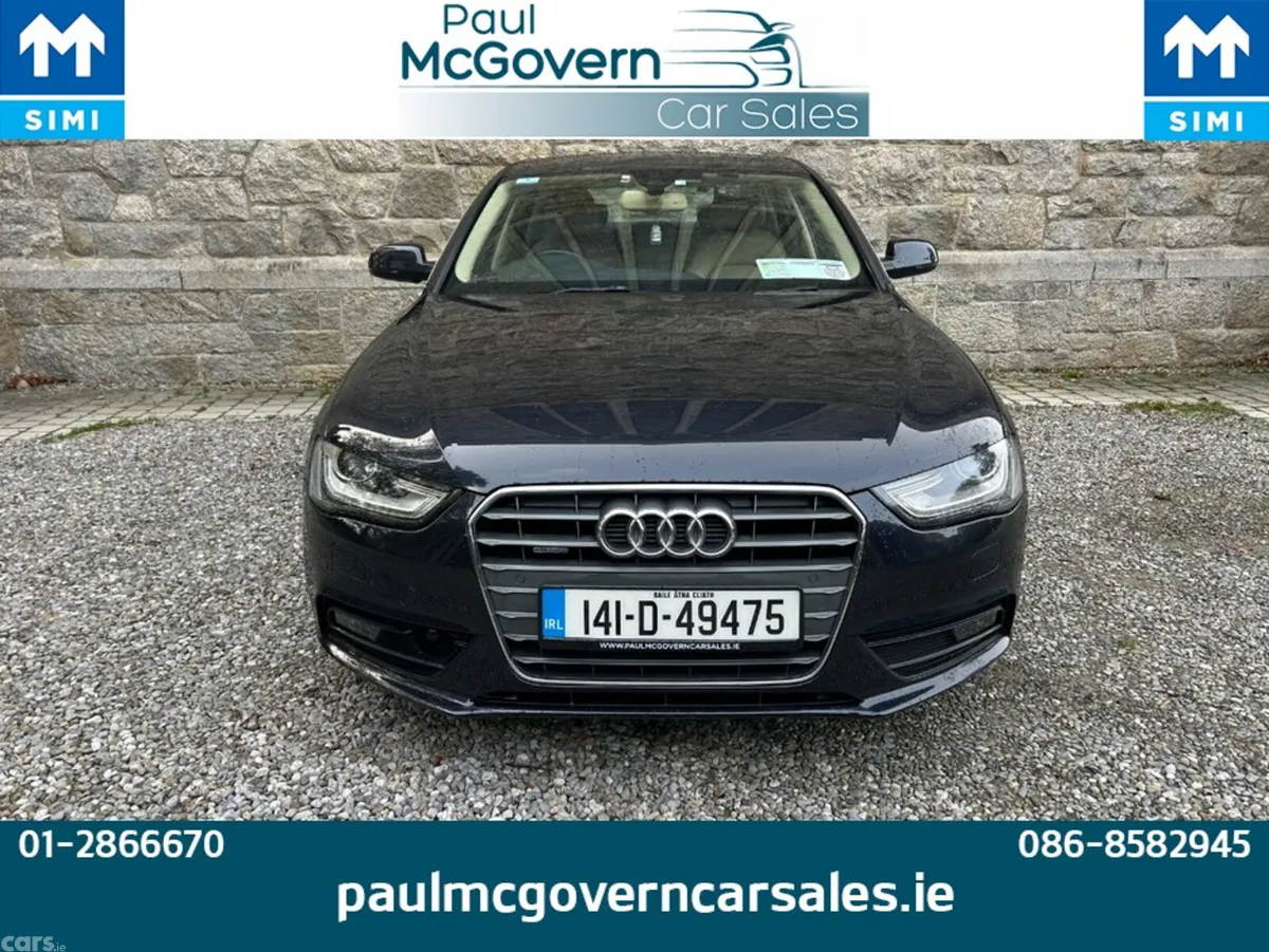 Audi A4 Saloon, Petrol, 2014, Blue