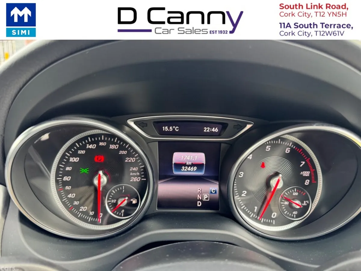 Mercedes-Benz CLA Saloon, Petrol, 2019, Red