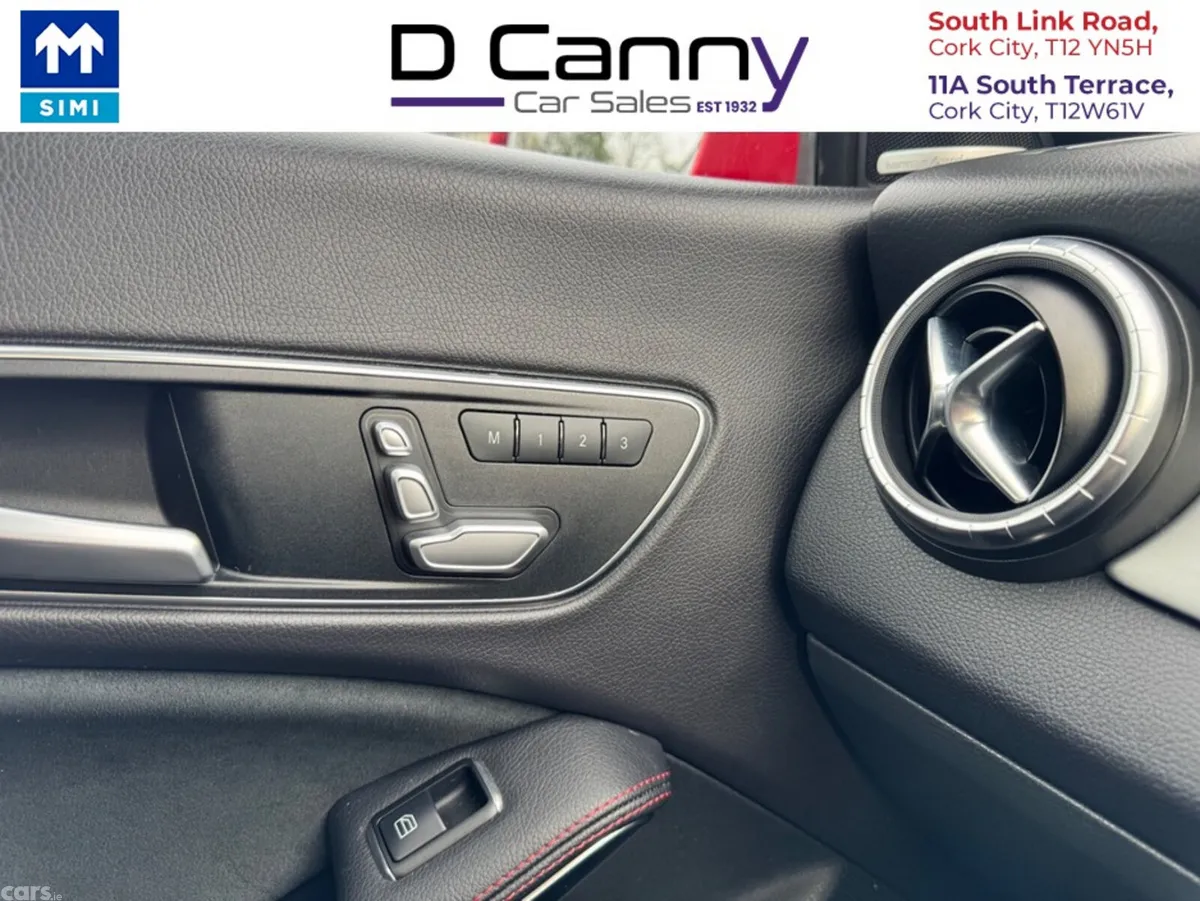 Mercedes-Benz CLA Saloon, Petrol, 2019, Red