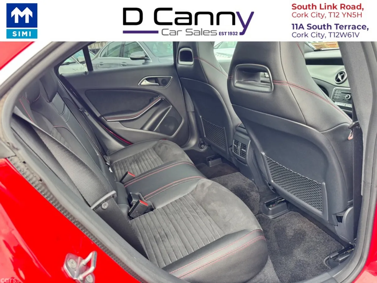 Mercedes-Benz CLA Saloon, Petrol, 2019, Red
