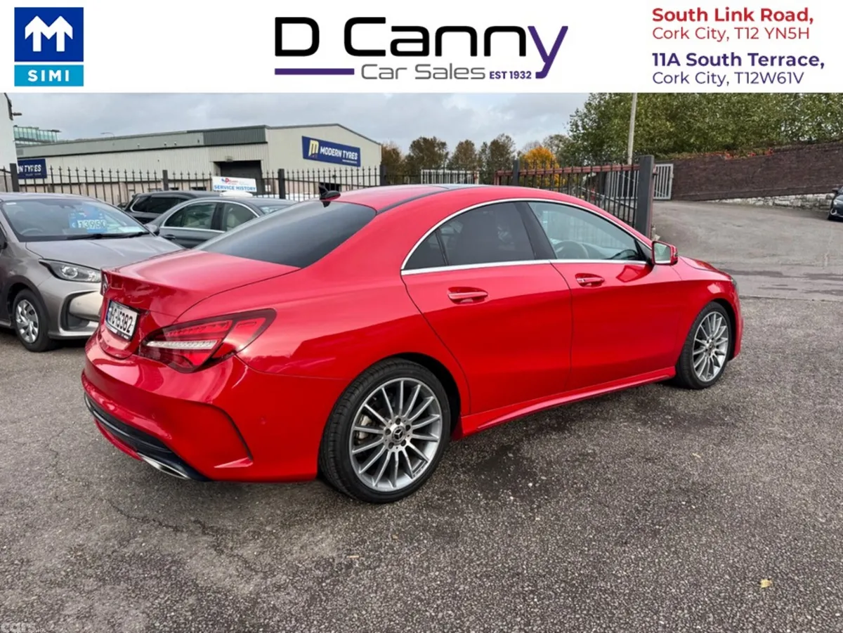 Mercedes-Benz CLA Saloon, Petrol, 2019, Red