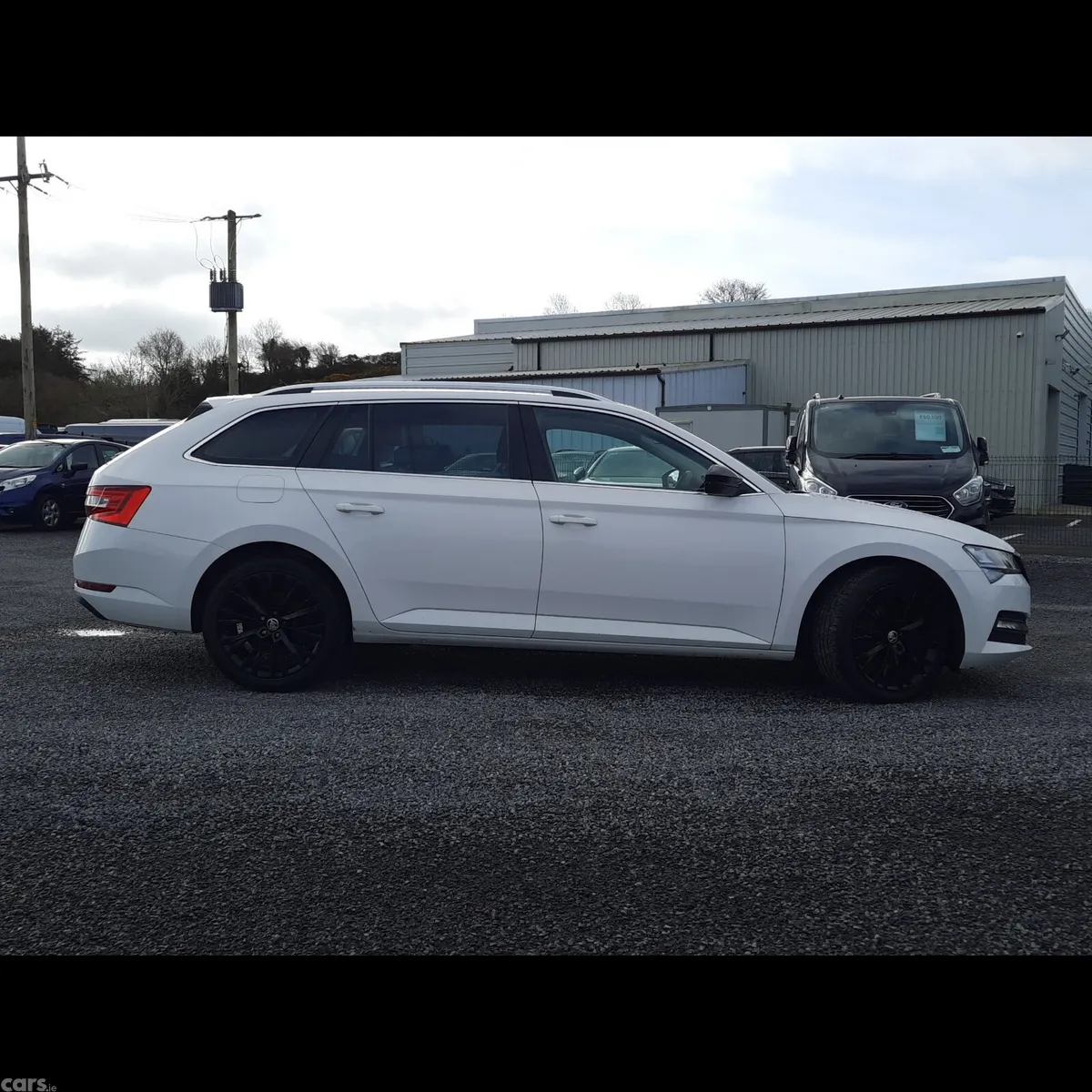 Skoda Superb Estate, Diesel, 2021, White