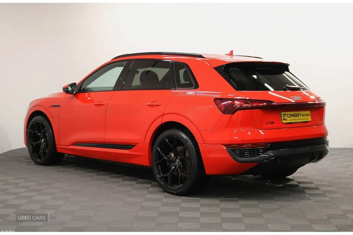 Audi Q8 SUV, Electric, 2023, Red
