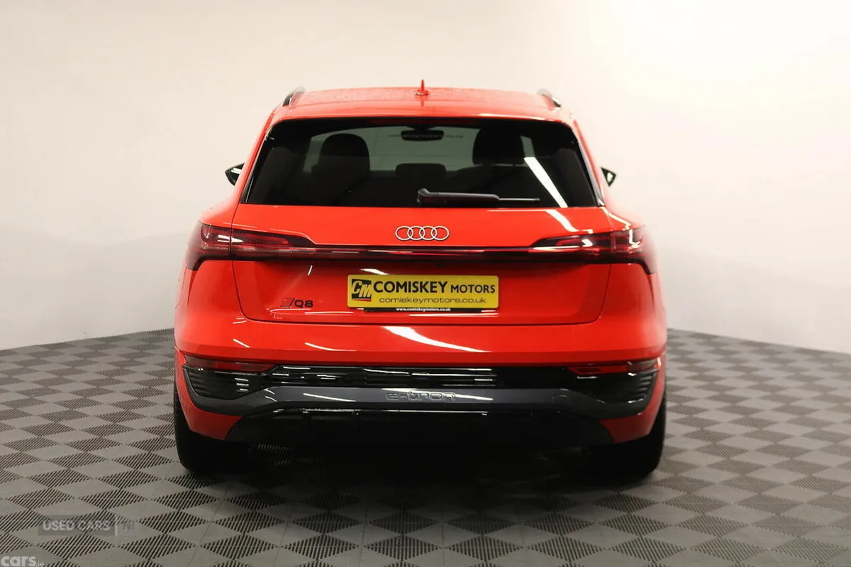 Audi Q8 SUV, Electric, 2023, Red