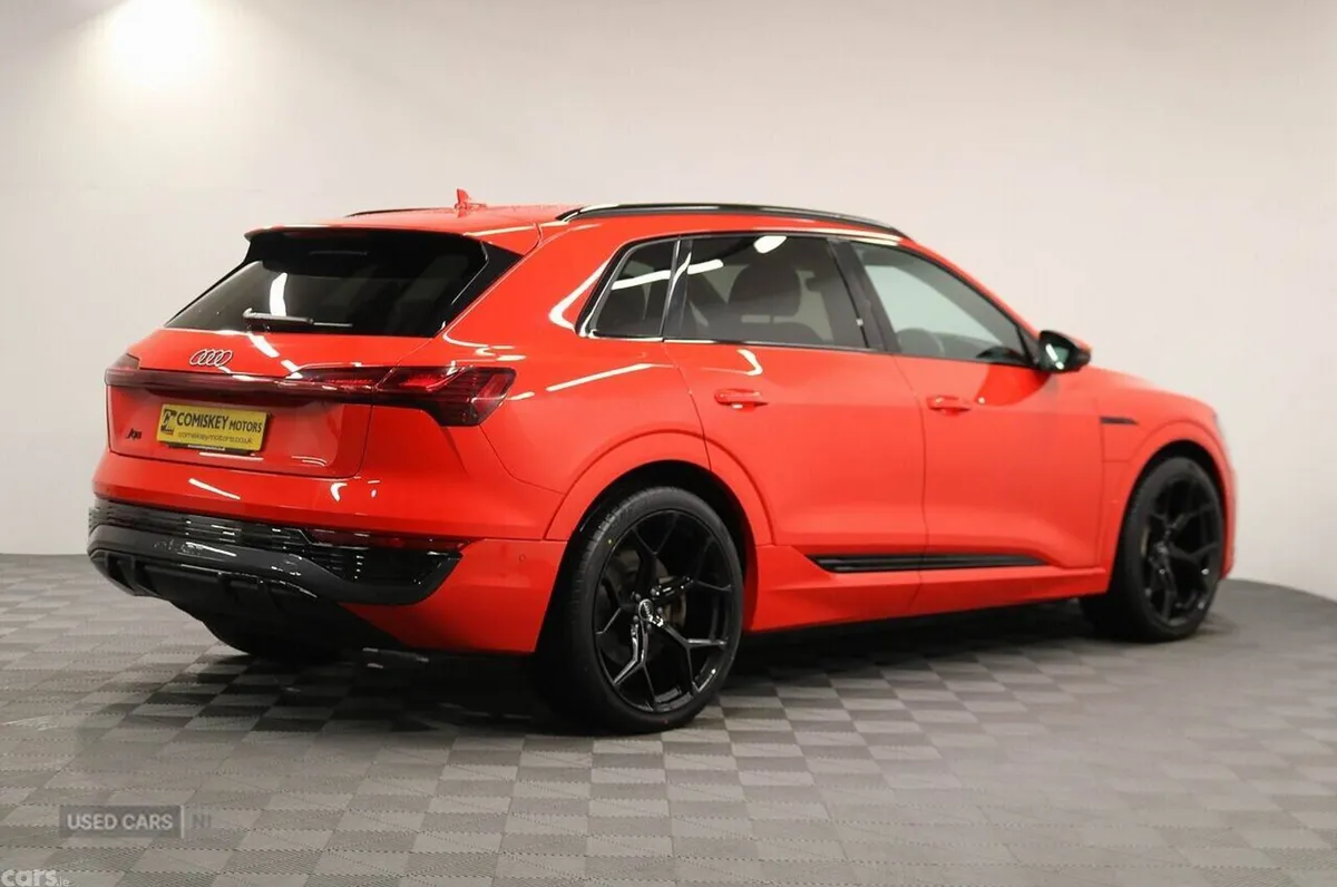 Audi Q8 SUV, Electric, 2023, Red