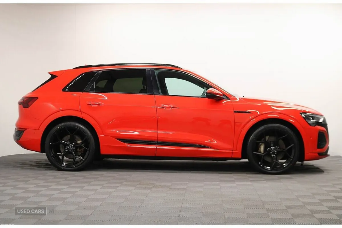 Audi Q8 SUV, Electric, 2023, Red