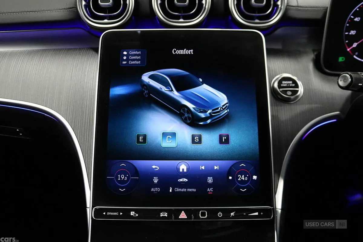 Mercedes-Benz C-Class Saloon, Petrol Hybrid, 2025, Grey