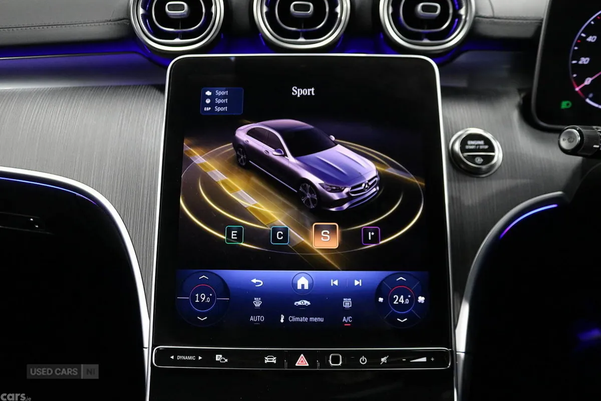 Mercedes-Benz C-Class Saloon, Petrol Hybrid, 2025, Grey