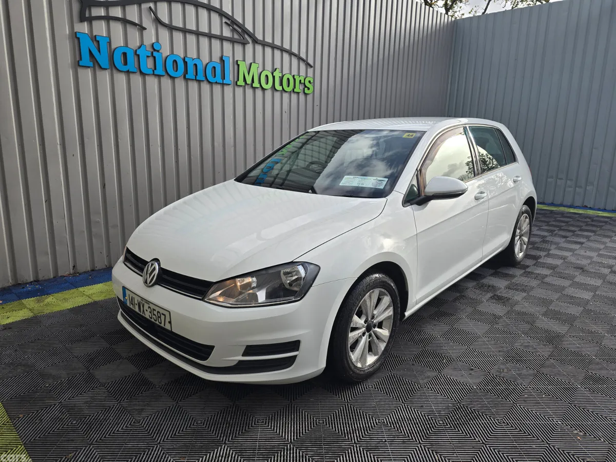 Volkswagen Golf Hatchback, Diesel, 2014, White