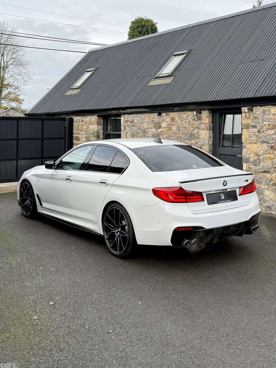 BMW 5-Series Saloon, Diesel, 2017, White