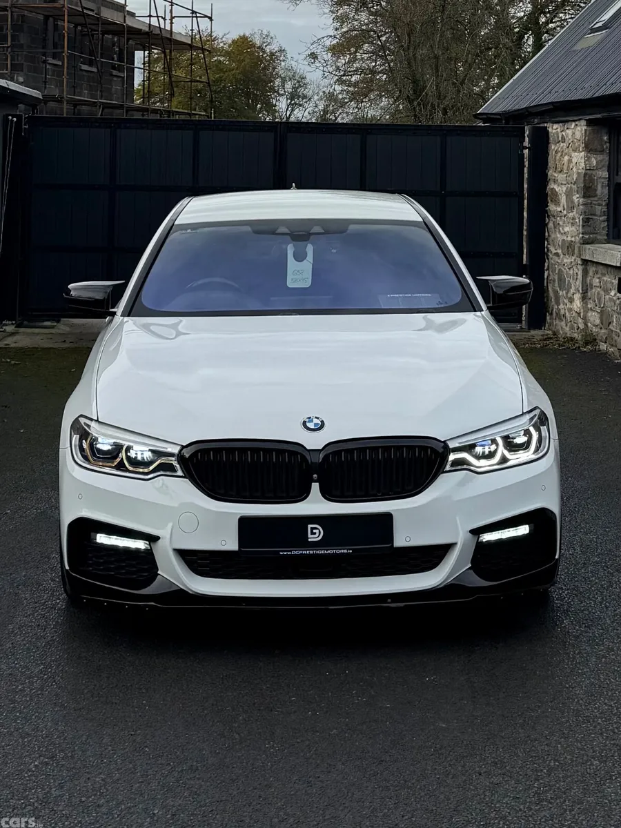 BMW 5-Series Saloon, Diesel, 2017, White