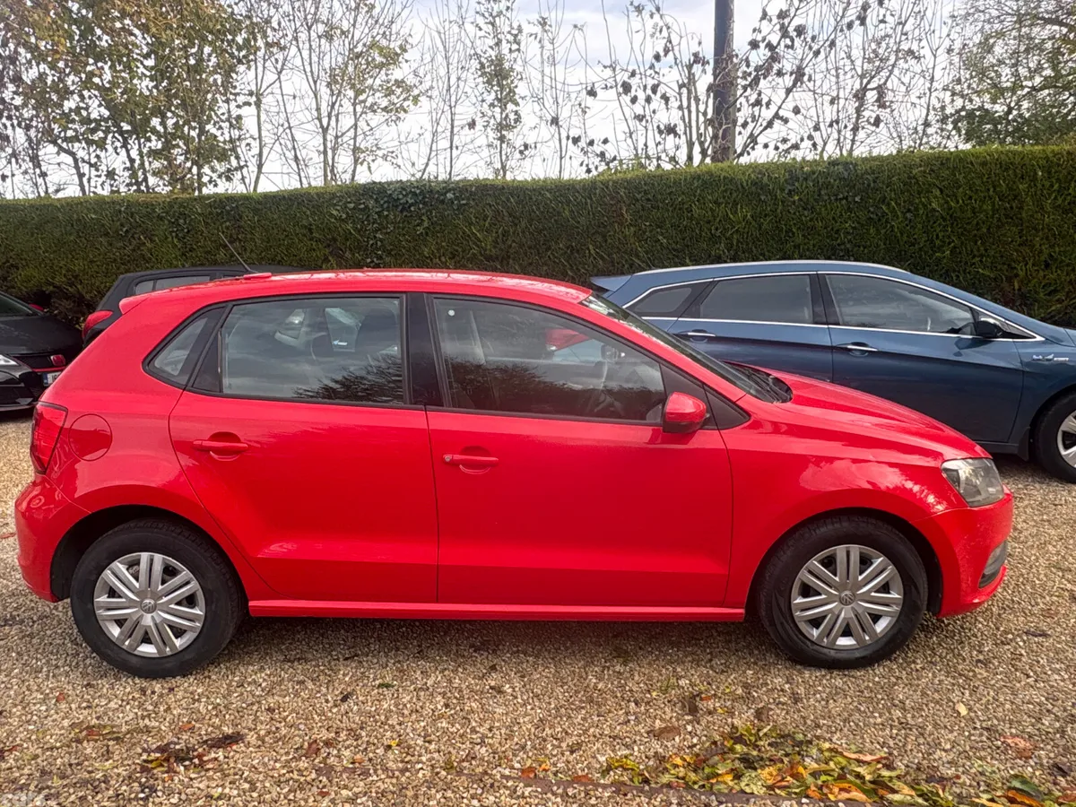 Volkswagen Polo Hatchback, Petrol, 2015, Red