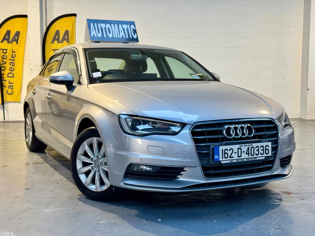 Audi A3 Saloon, Petrol, 2016, Silver