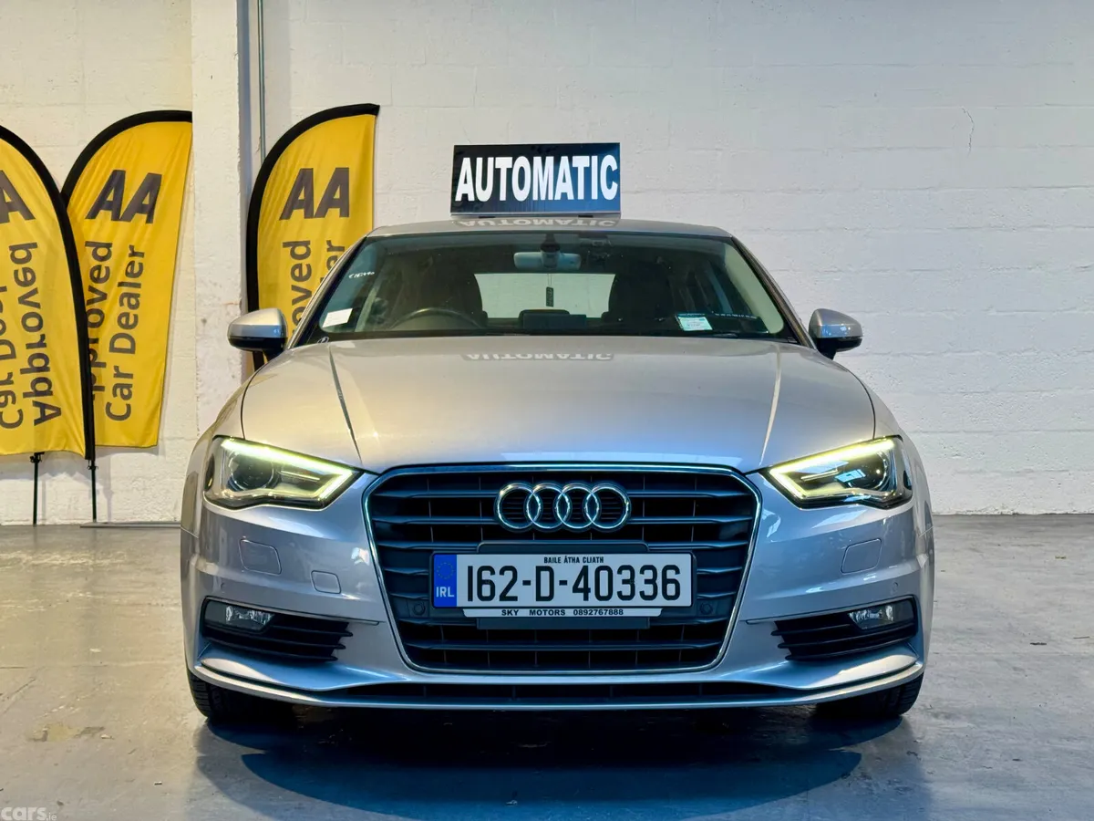 Audi A3 Saloon, Petrol, 2016, Silver
