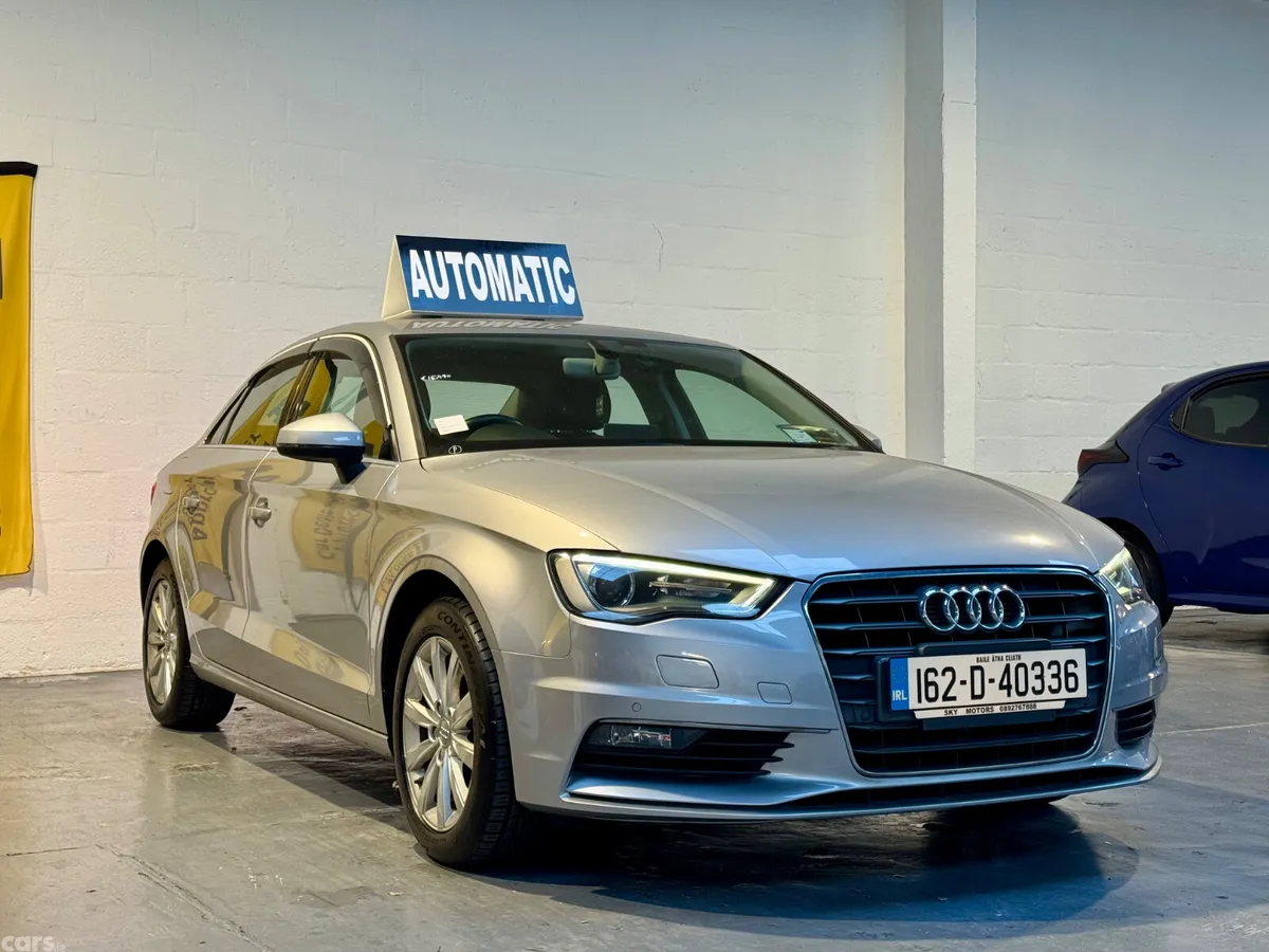 Audi A3 Saloon, Petrol, 2016, Silver