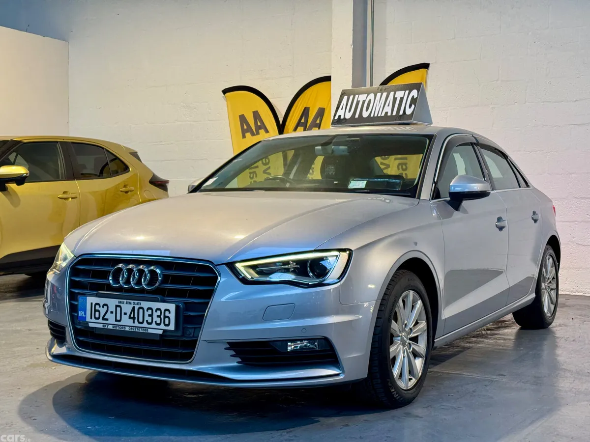 Audi A3 Saloon, Petrol, 2016, Silver