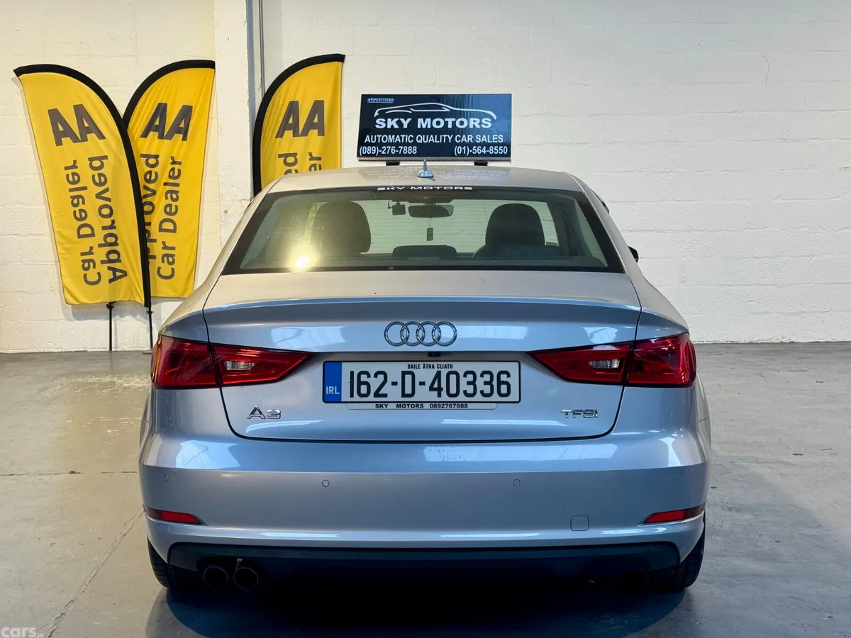 Audi A3 Saloon, Petrol, 2016, Silver
