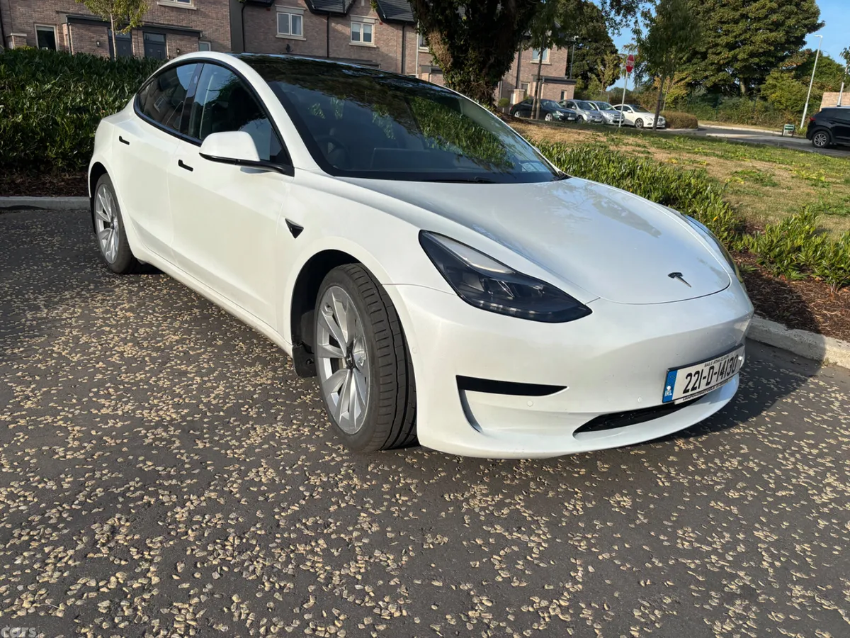 Tesla Model 3 Saloon, Electric, 2022, White