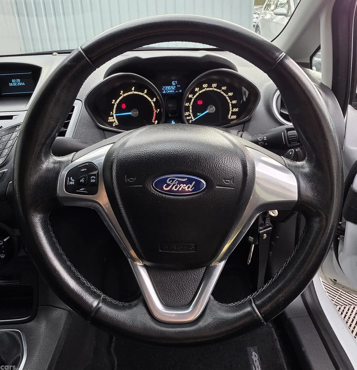 Ford Fiesta Hatchback, Petrol, 2014, White
