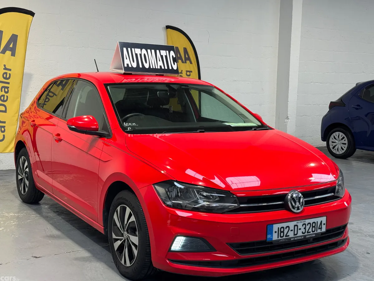 Volkswagen Polo Hatchback, Petrol, 2018, Red