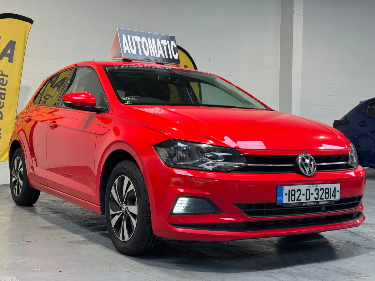 Volkswagen Polo Hatchback, Petrol, 2018, Red