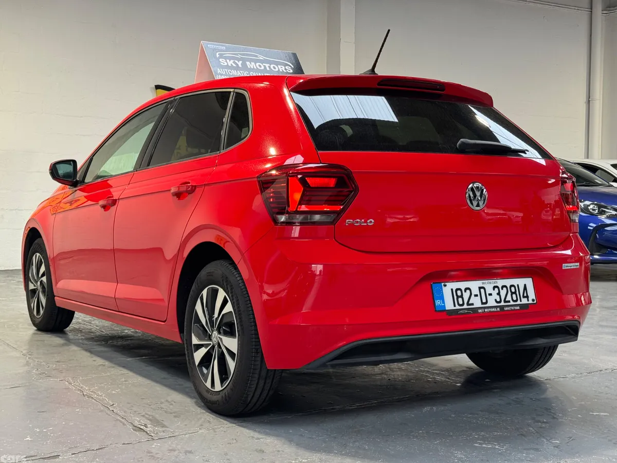 Volkswagen Polo Hatchback, Petrol, 2018, Red