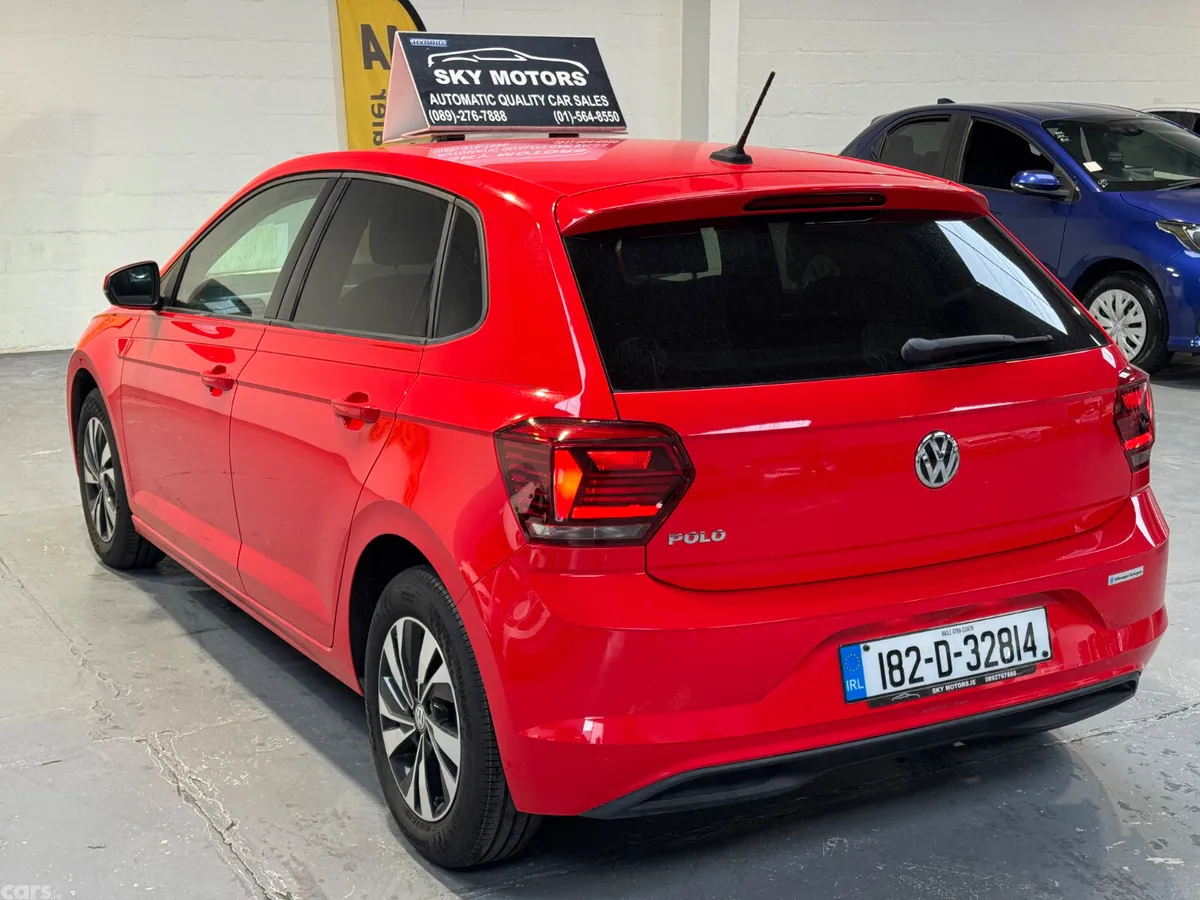 Volkswagen Polo Hatchback, Petrol, 2018, Red