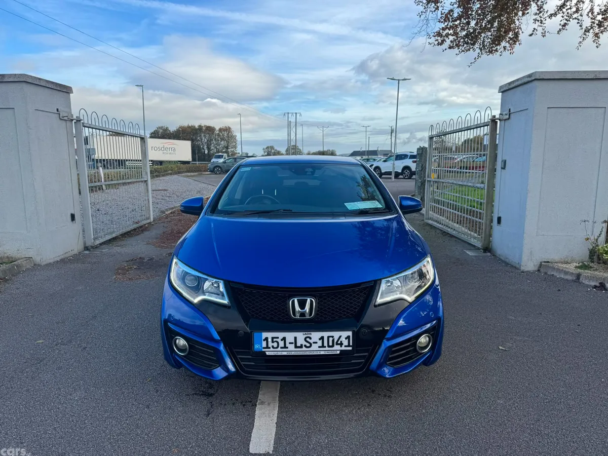 Honda Civic Hatchback, Diesel, 2015, Blue